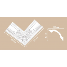Угол внутренний Decomaster DP 353R (73*113*290)