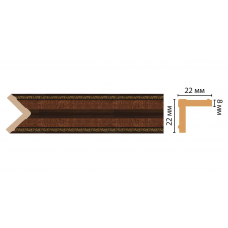 Цветной угол Decomaster 116M-2 (22*22*2400)