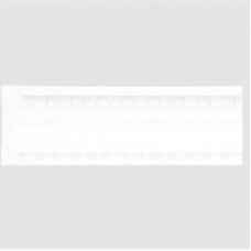 Плинтус потолочный Cosca T60(1)-W27 Полистирол Белый 2400*60*20 мм