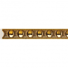 Молдинг Cosca D30(1)-G327 Полистирол Античное золото 2400*30*9 мм