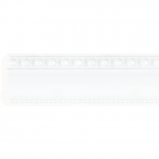 Карниз Cosca A80(1)-W27 Полистирол Белый 2400*80*57 мм